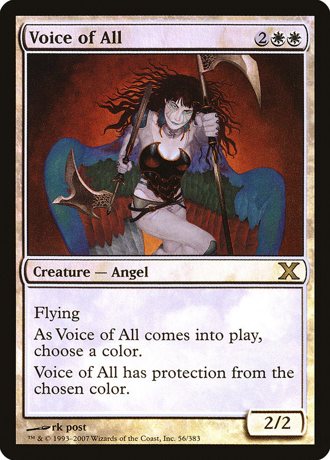 Voice of All - (Foil): Tenth Edition