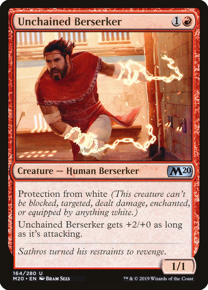 Unchained Berserker: Core Set 2020