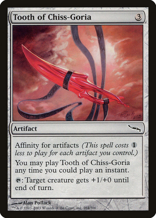 Tooth of Chiss-Goria - (Foil): Mirrodin