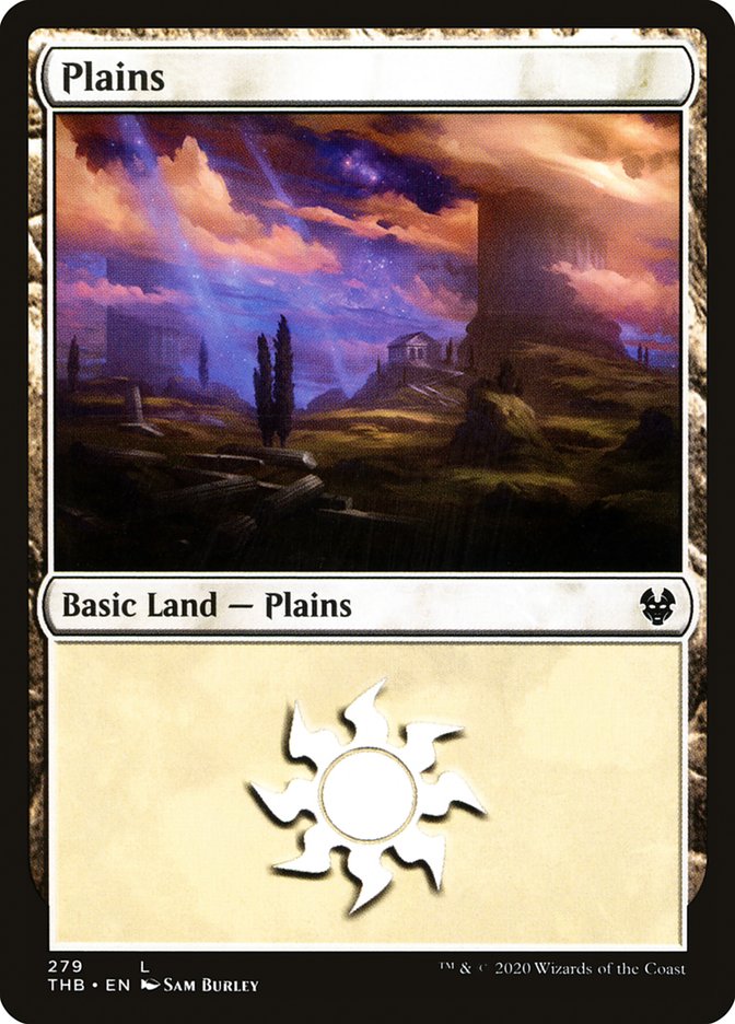 Plains (#279) - (Foil): Theros Beyond Death