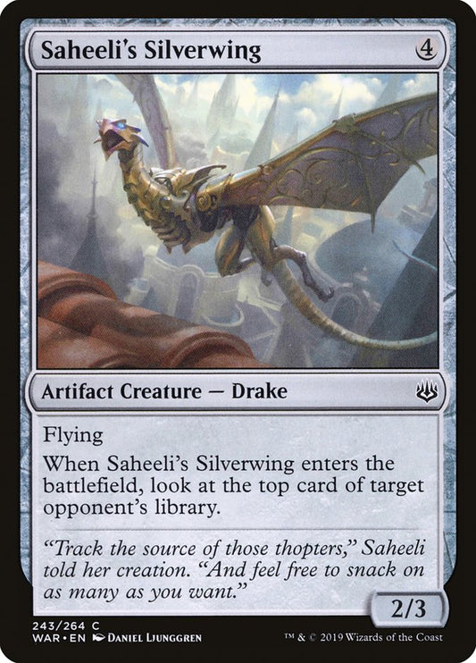 Saheeli's Silverwing: War of the Spark