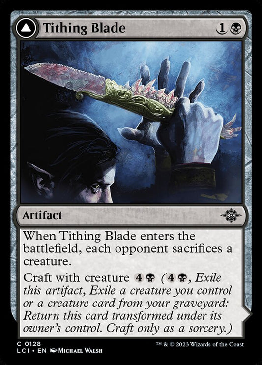 Tithing Blade // Consuming Sepulcher - (Foil): Lost Caverns of Ixalan