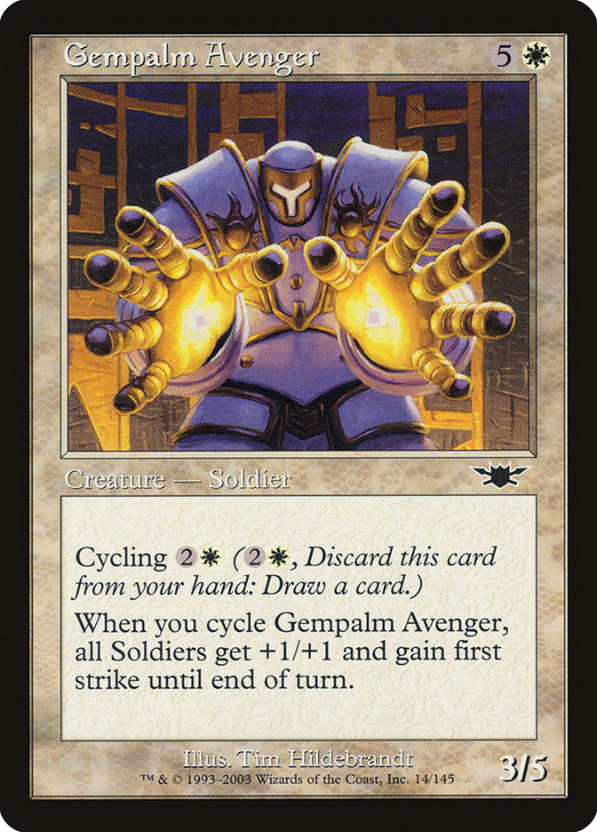 Gempalm Avenger - (Foil): Legions