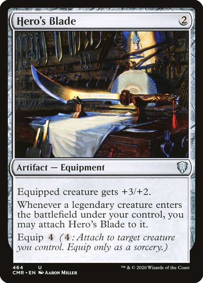 Hero's Blade: Commander Legends