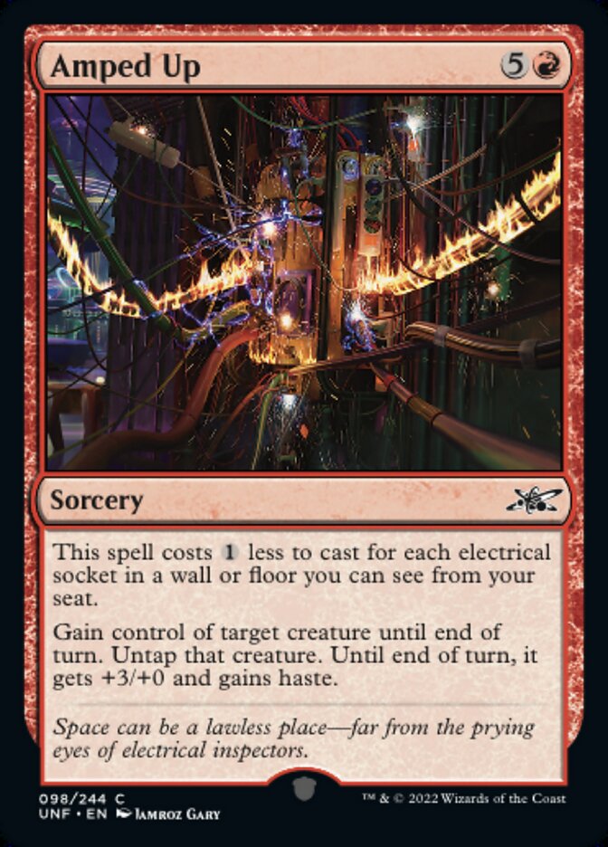 Amped Up - (Foil): Unfinity