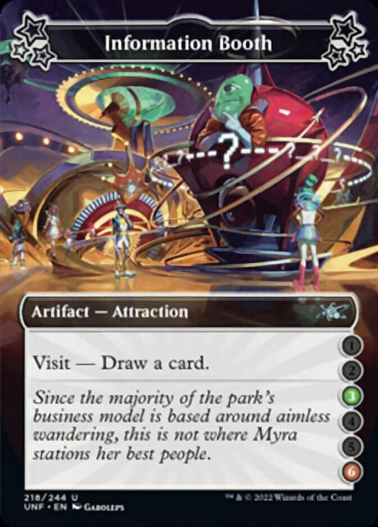 Information Booth (3/6) - (Foil): Unfinity