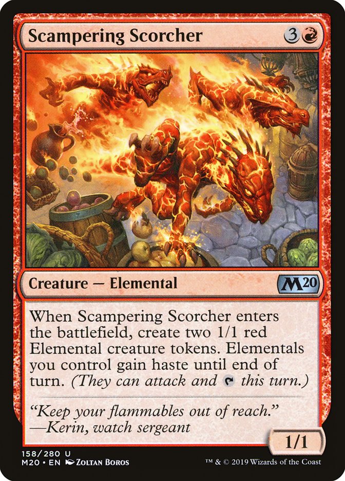 Scampering Scorcher: Core Set 2020