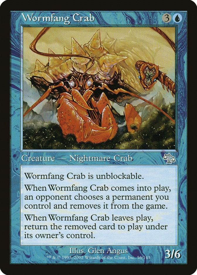 Wormfang Crab - (Foil): Judgment