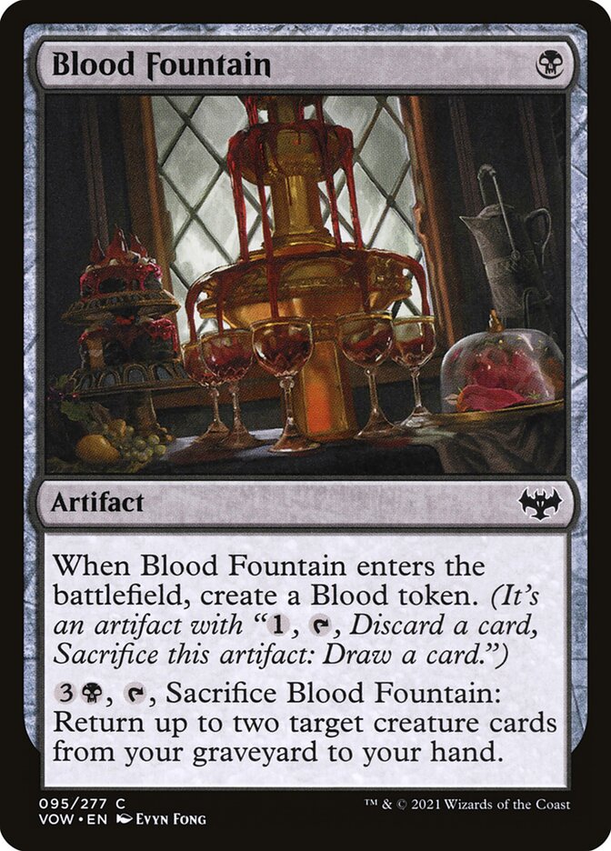 Blood Fountain: Innistrad: Crimson Vow