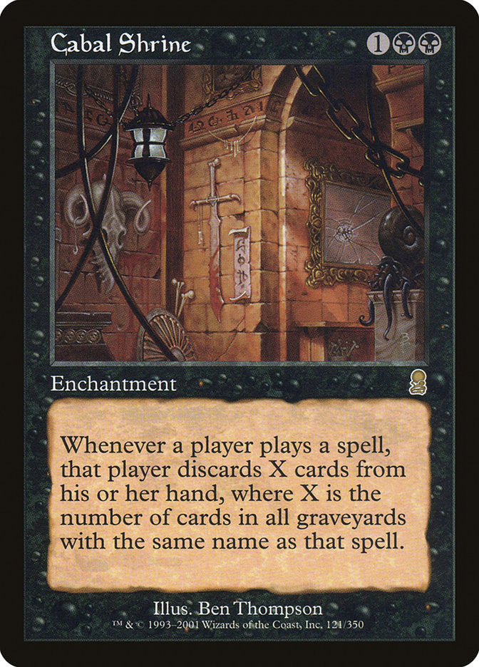 Cabal Shrine - (Foil): Odyssey