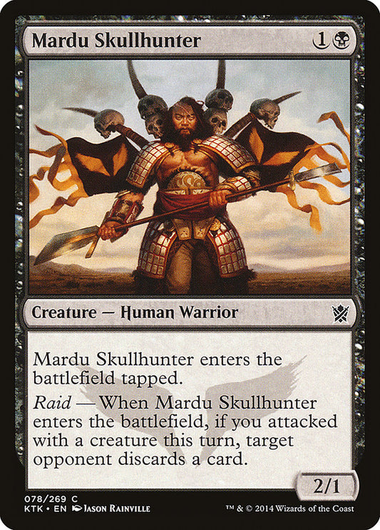 Mardu Skullhunter: Khans of Tarkir