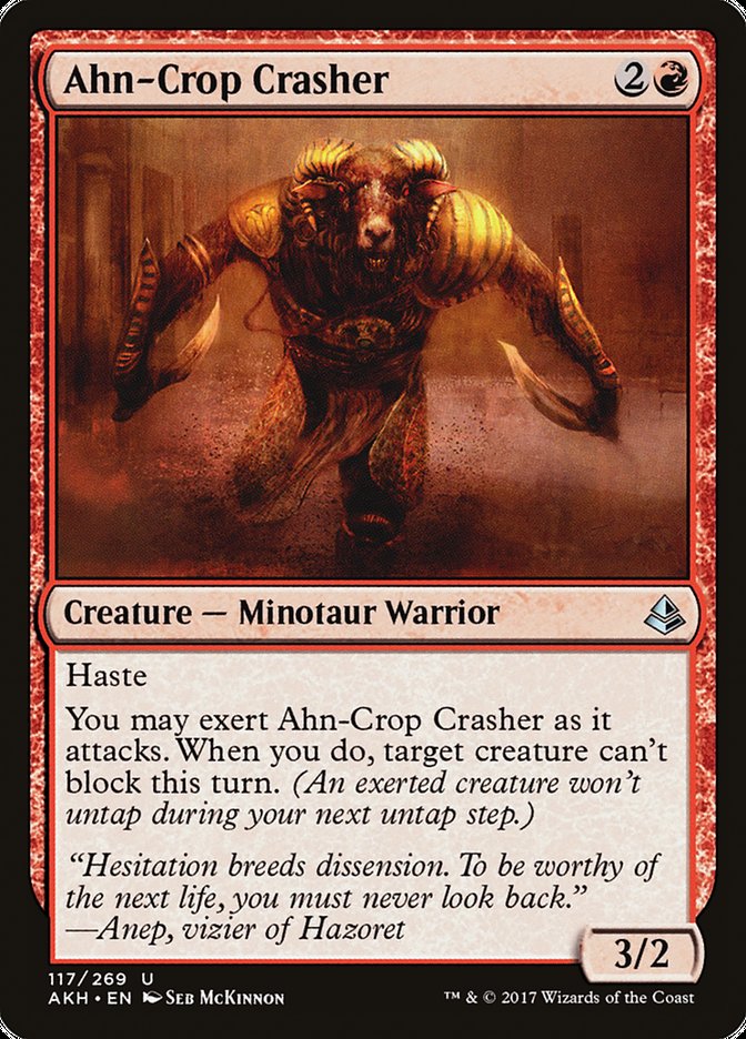 Ahn-Crop Crasher - (Foil): Amonkhet