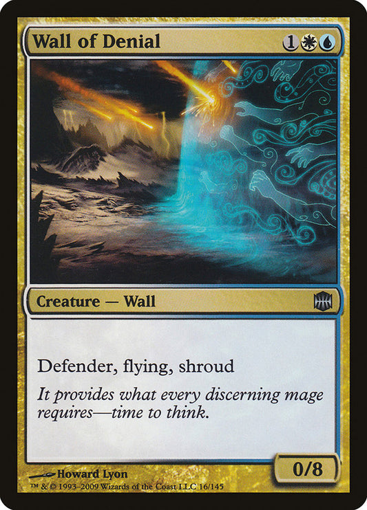 Wall of Denial - (Foil): Alara Reborn