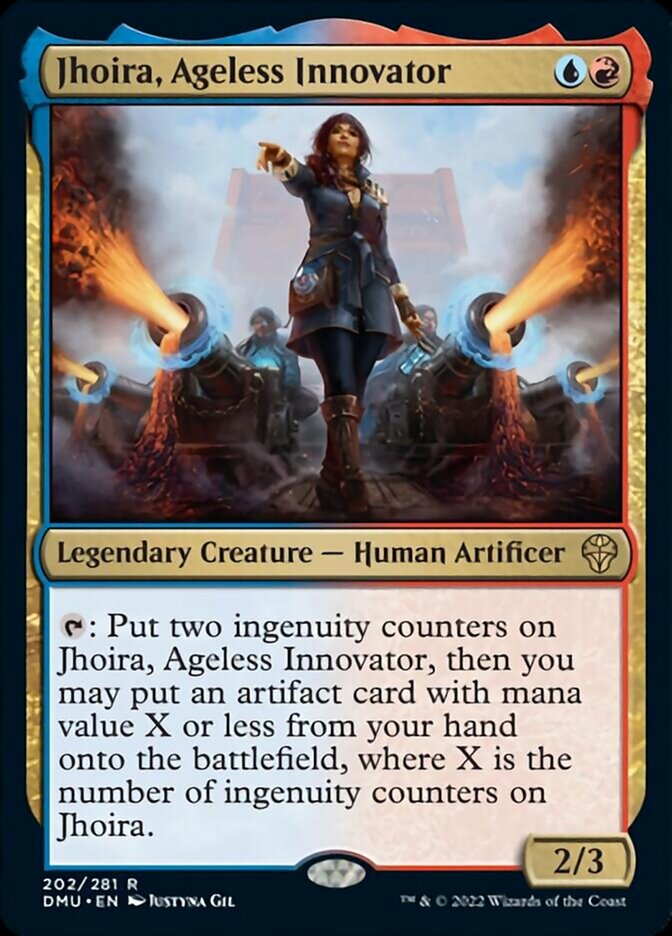 Jhoira, Ageless Innovator - (Foil): Dominaria United