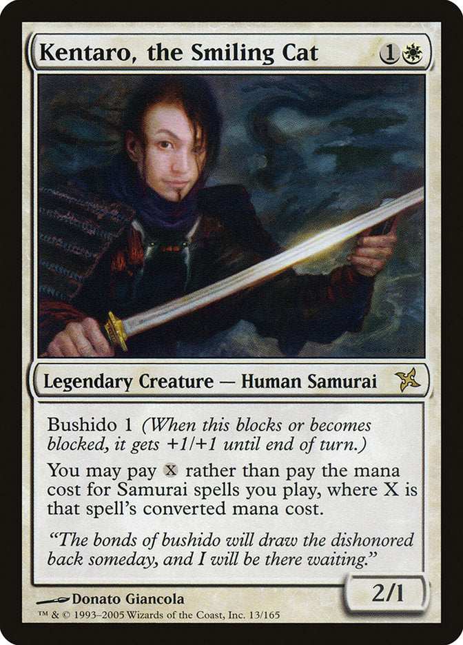 Kentaro, the Smiling Cat - (Foil): Betrayers of Kamigawa