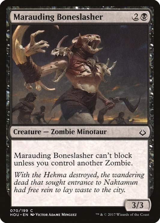 Marauding Boneslasher - (Foil): Hour of Devastation