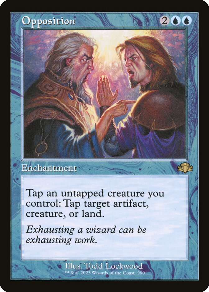 Opposition (Retro Frame): Dominaria Remastered