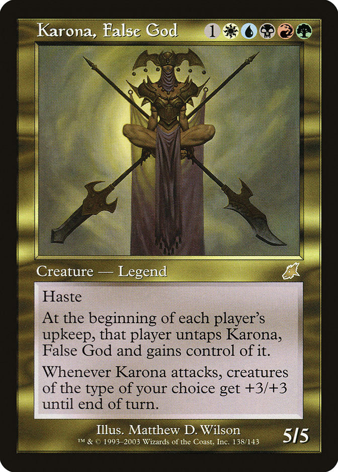 Karona, False God: Scourge