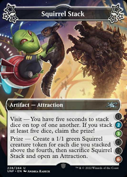 Squirrel Stack (2/3/6) - (Foil): Unfinity