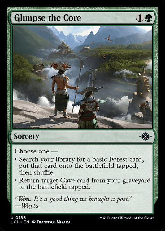 Glimpse the Core: Lost Caverns of Ixalan