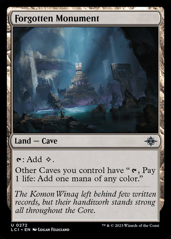Forgotten Monument: Lost Caverns of Ixalan