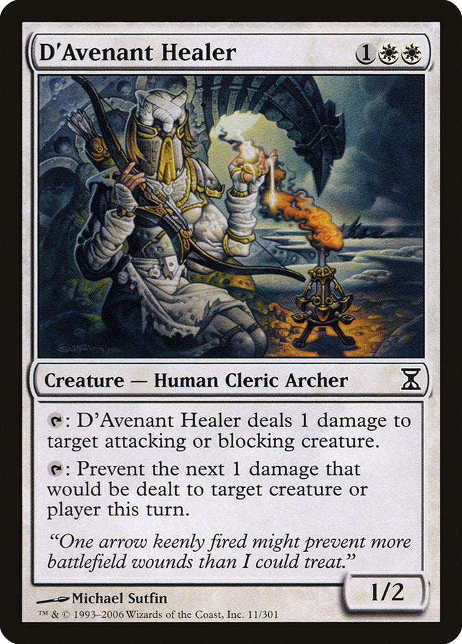 D'Avenant Healer - (Foil): Time Spiral