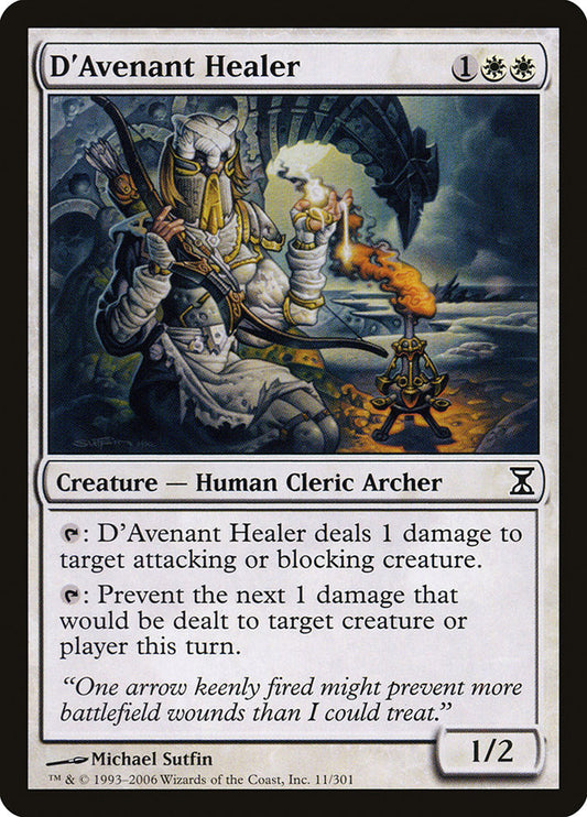 D'Avenant Healer - (Foil): Time Spiral