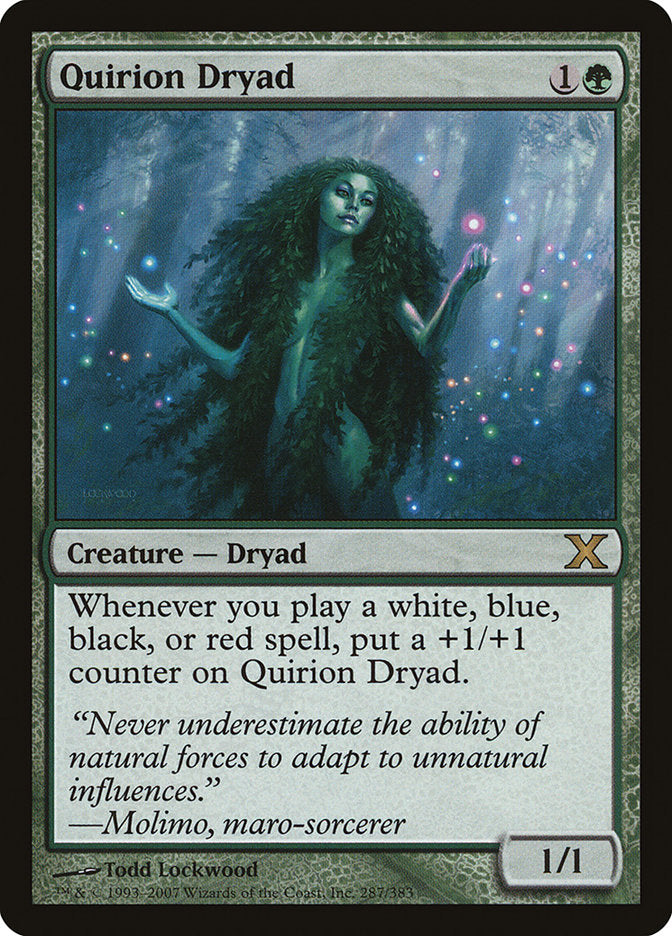 Quirion Dryad: Tenth Edition