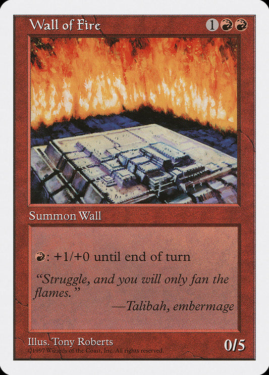 Wall of Fire: Fifth Edition