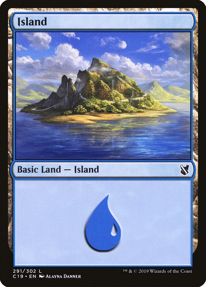 Island (#291): Commander 2019