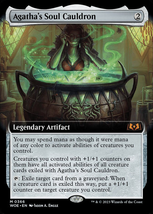 Agatha's Soul Cauldron (Extended Art): Wilds of Eldraine