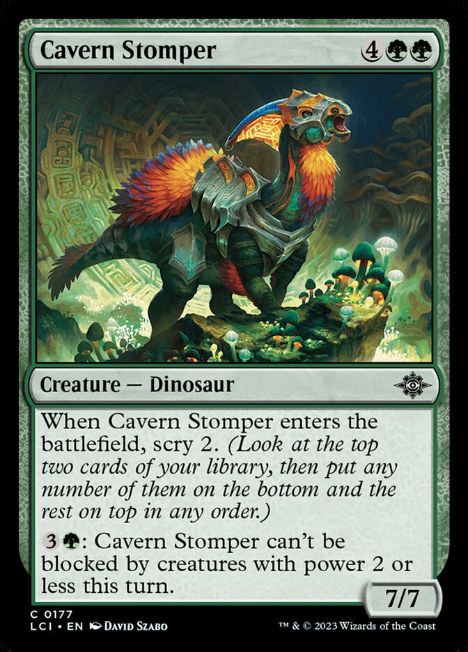 Cavern Stomper - (Foil): Lost Caverns of Ixalan