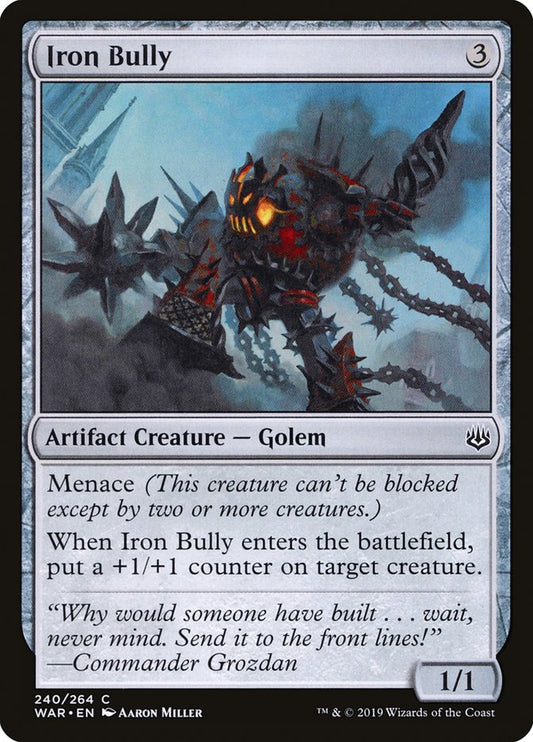Iron Bully - (Foil): War of the Spark