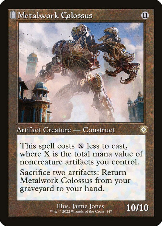 Metalwork Colossus (Retro Frame): The Brothers' War Commander