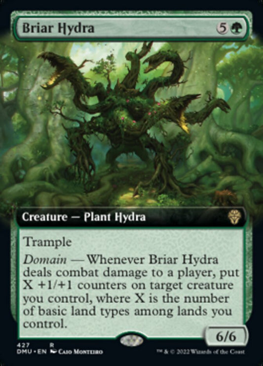 Briar Hydra (Extended Art): Dominaria United