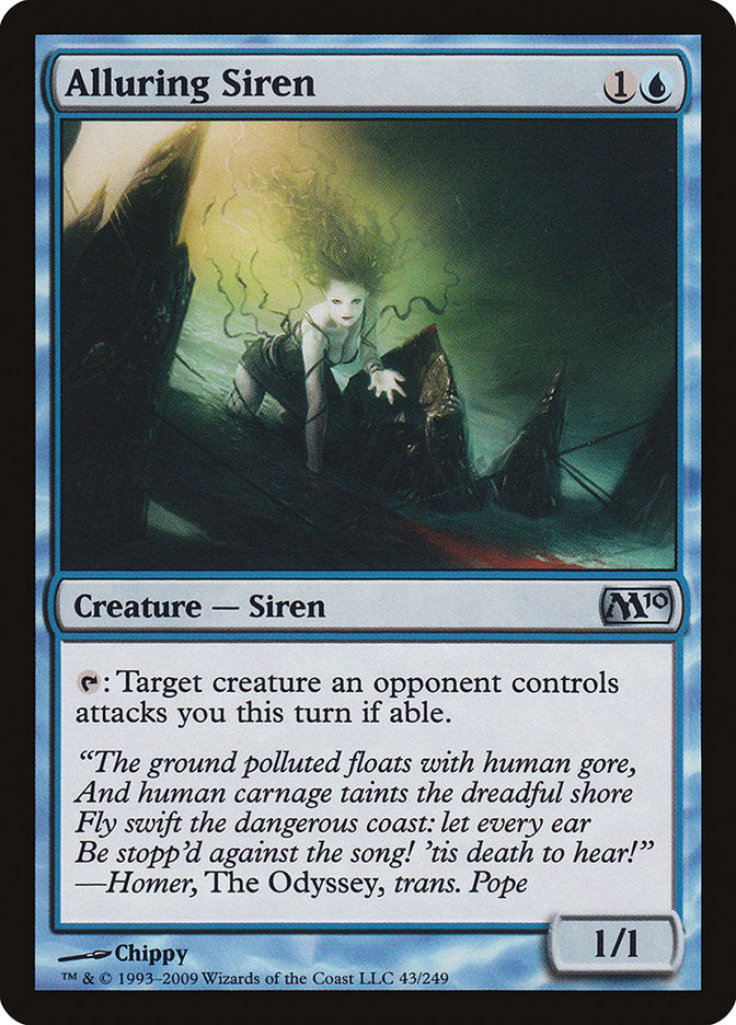 Alluring Siren - (Foil): Magic 2010