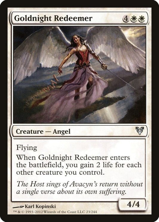 Goldnight Redeemer: Avacyn Restored