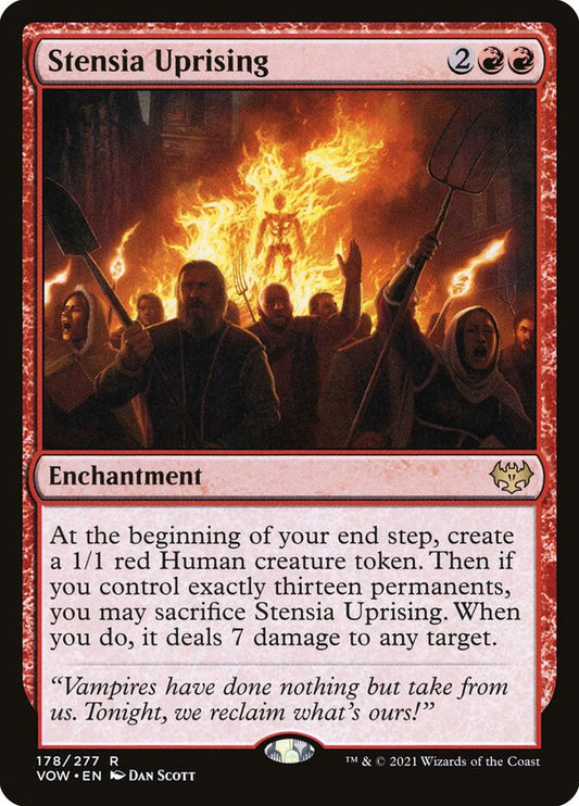 Stensia Uprising - (Foil): Innistrad: Crimson Vow