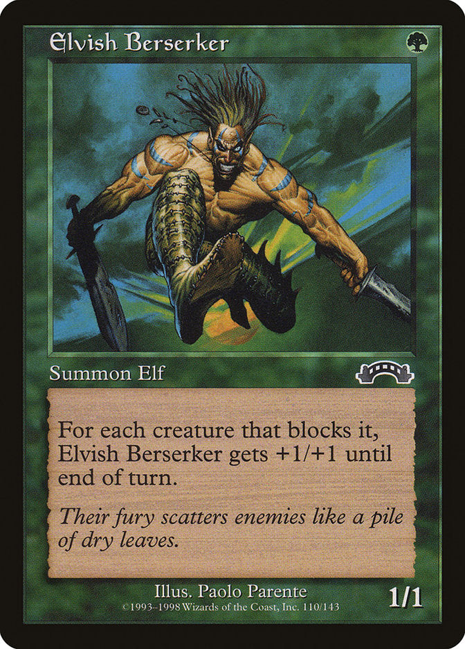 Elvish Berserker: Exodus