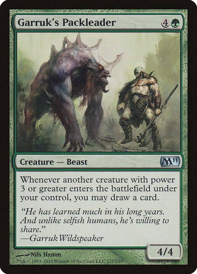 Garruk's Packleader: Magic 2011