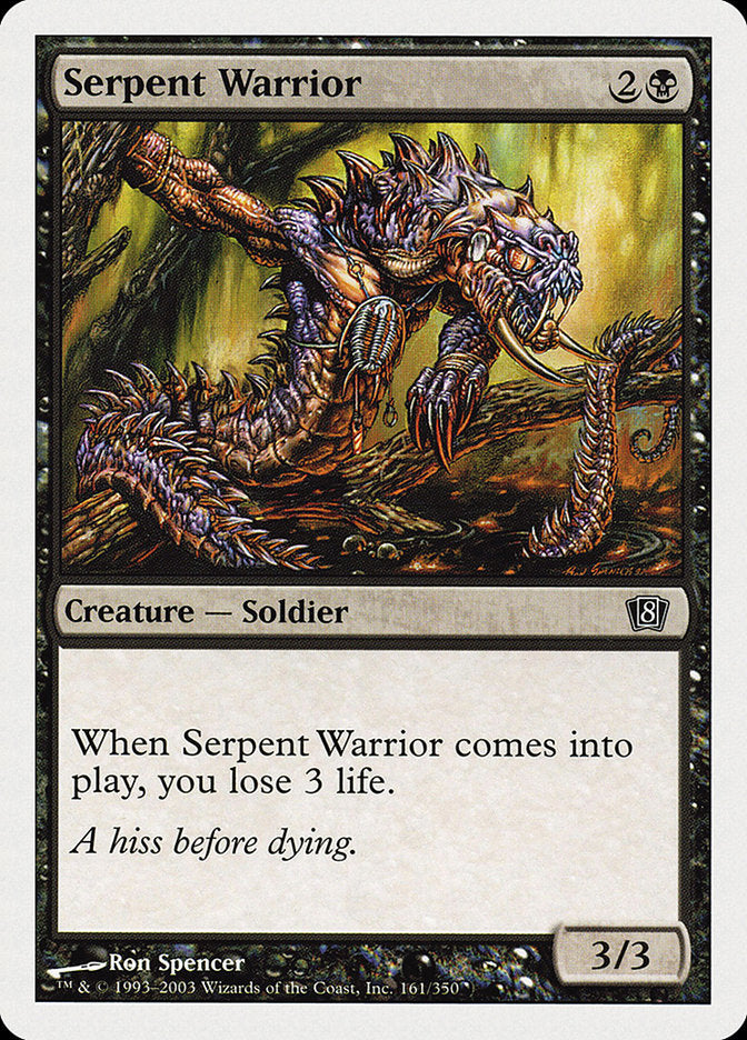 Serpent Warrior: Eighth Edition