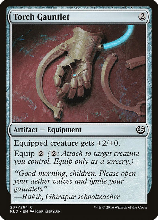 Torch Gauntlet - (Foil): Kaladesh