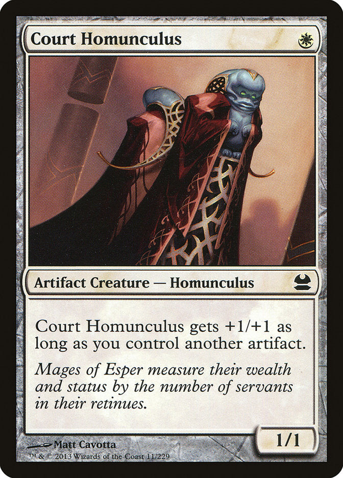 Court Homunculus: Modern Masters