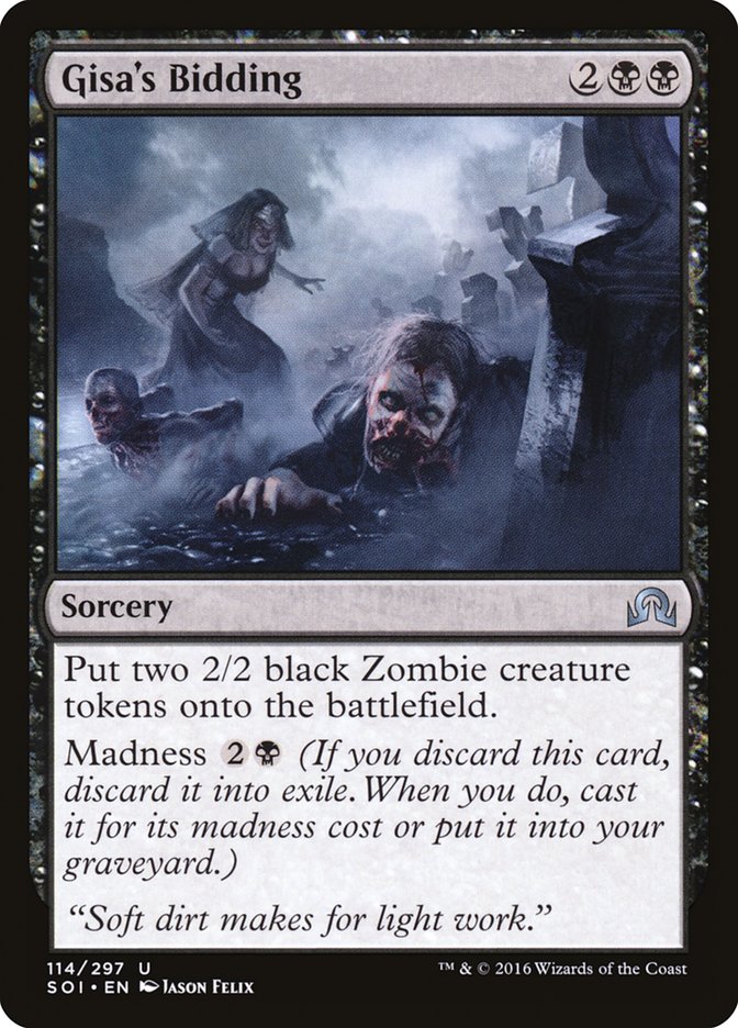 Gisa's Bidding: Shadows over Innistrad