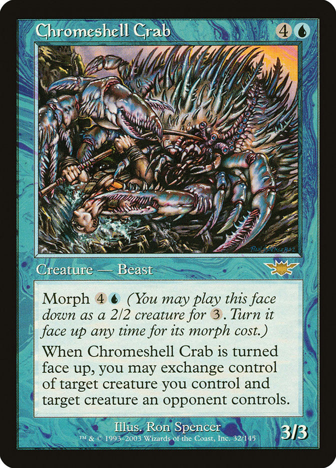Chromeshell Crab - (Foil): Legions