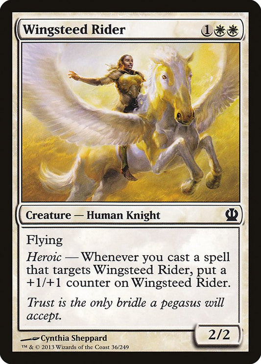 Wingsteed Rider - (Foil): Theros