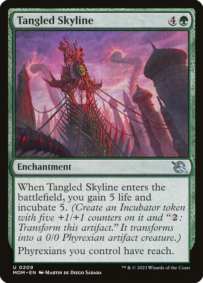 Tangled Skyline - (Foil): March of the Machine