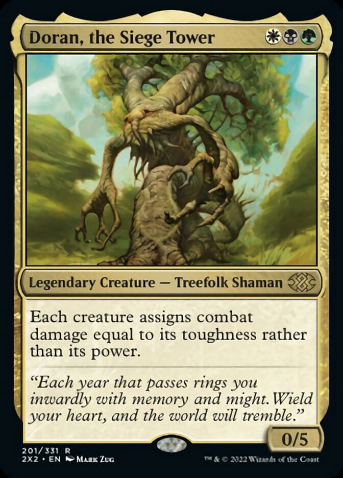Doran, the Siege Tower - (Foil): Double Masters 2022