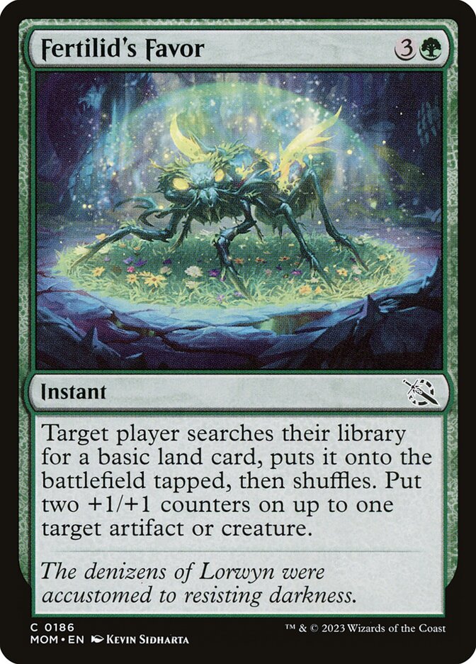 Fertilid's Favor: March of the Machine