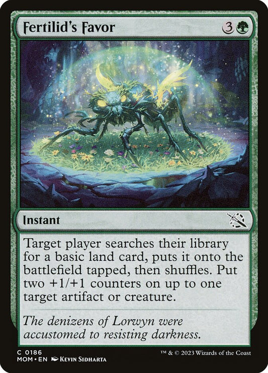 Fertilid's Favor - (Foil): March of the Machine